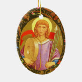 Doppelseitiger St. Florian von Lorch (PM 03) Keramikornament (Hinten)
