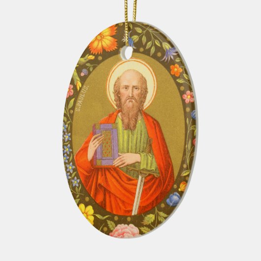 Doppelseitiger St. Paul der Apostel (PM 06) Keramikornament (Links)