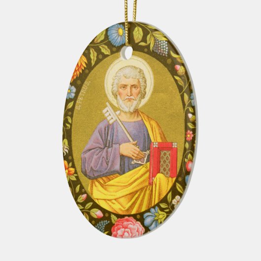 Doppelseitiger St. Peter der Apostel (PM 07) Keramikornament (Links)