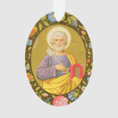 Doppelseitiger St. Peter (PM 07) Acrylisch Ornament (Rückseite)