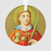 Doppelseitiger Stephen (PL 08a) Circle Acrylic Ornament (Rückseite)