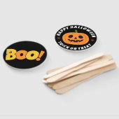 Doppelseitiger süßer Geist Frohes Halloween Fächer (Non-assembled)
