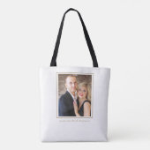 Doppelseitiger Totbeutel mit Foto Tasche (Rückseite)