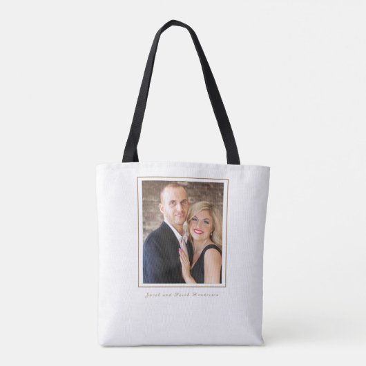 Doppelseitiger Totbeutel mit Foto Tasche (Rückseite)