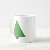 Doppelseitiger Trapezoid-Tile-Furnierbaum Kaffeetasse (Vorderseite Links)