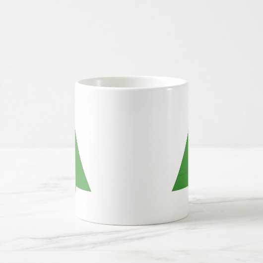 Doppelseitiger Trapezoid-Tile-Furnierbaum Kaffeetasse (Mittel)