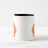 Doppelseitiger Trapezoiden-Jack-o-Lantern Tasse (Zentrum)