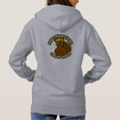 Doppelseitiger Trumpkin-Kürbis - Amerika wieder he Hoodie (Rückseite)