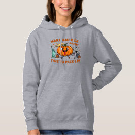 Doppelseitiger Trumpkin-Kürbis - Amerika wieder he Hoodie