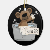 Doppelseitiges Bad Hängend Keramik Ornament (Links)