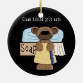 Doppelseitiges Bad Hängend Keramik Ornament (Hinten)