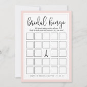 Doppelseitiges Brautparty Bingo und Purse Game (Vorderseite)