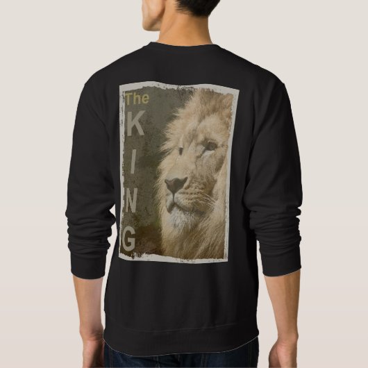 Doppelseitiges Design Männerbekleidung Sweatshirt (Rückseite)