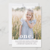 Doppelseitiges Foto Geburtstag - Einladung von Jun (Vorderseite)