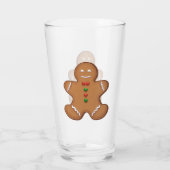 Doppelseitiges Gingerbrotglas Glas (Rückseite)