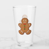 Doppelseitiges Gingerbrotglas Glas (Vorderseite)