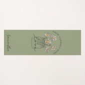 Doppelseitiges, inspirierendes Zitat Yogamatte (Vorderseite (Horizontal))