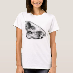 Doppelseitiges Javelinas Schädel-Shirt T-Shirt