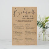 Doppelseitiges Junggeselinnen-Abschied (Stehend Vorderseite)