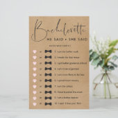 Doppelseitiges Junggeselinnen-Abschied (Stehend Vorderseite)