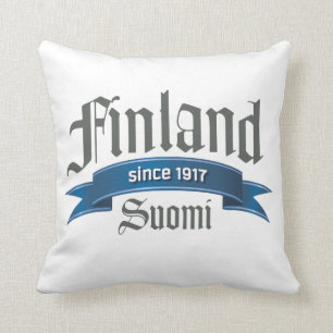 Doppelseitiges Kissen Finnlands seit 1917