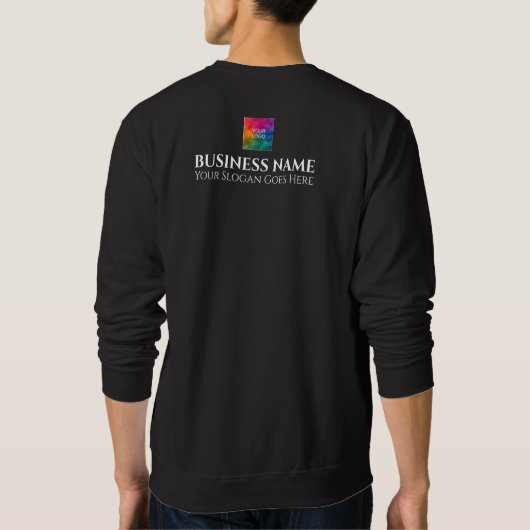 Doppelseitiges Logo für die Werbeaktion Uniform Co Sweatshirt (Rückseite)