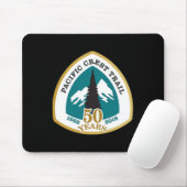 Doppelseitiges Pacific Crest Trail 50 Jahre Shirt Mousepad (Mit Mouse)