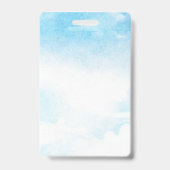 Doppelseitiges Rotlichtgrau Foto und QR-Code Ausweis (Rückseite)