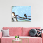 Doppelsicht Leinwanddruck (Insitu (Wohnzimmer))