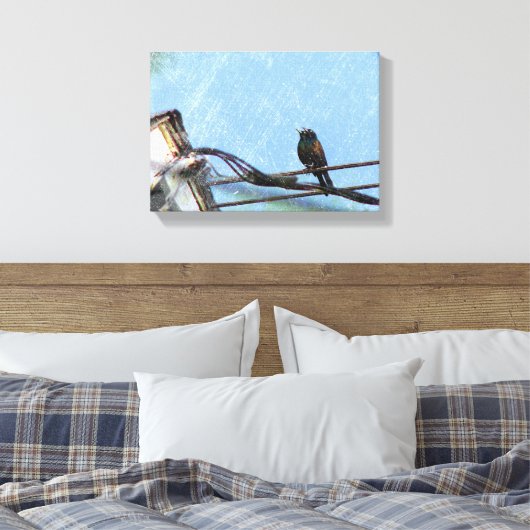 Doppelsicht Leinwanddruck (Insitu (Schlafzimmer))