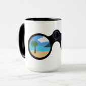Doppelsicht Tasse (Vorderseite Links)