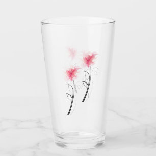 ****DOPPELSIERTE HÜBSCHE BLUME**** GLAS
