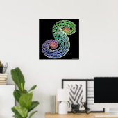 Doppelspirale Poster (Heimbüro)