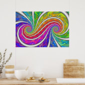 Doppelspirale Poster (Küche)