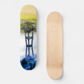Doppelspitzen Freak Skateboard (Vorderseite)