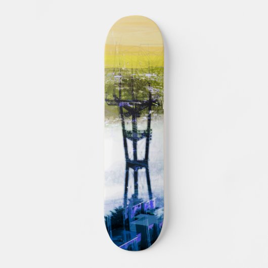 Doppelspitzen Freak Skateboard (Vorderseite)