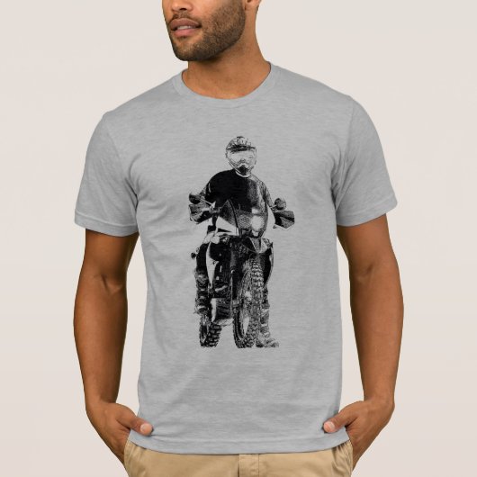 Doppelsportmotorrad Shirt (Vorderseite)