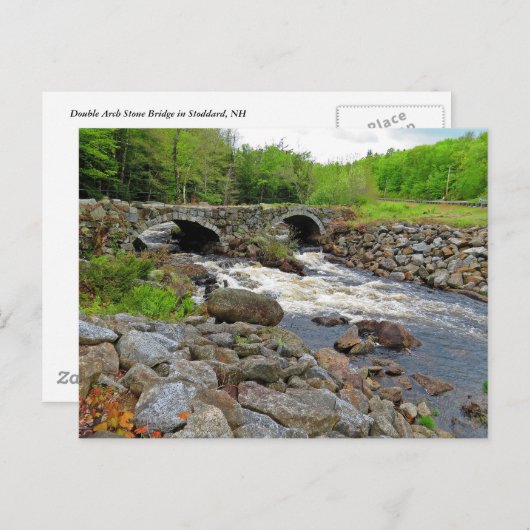 Doppelsteinbrücke Postkarte (Vorne/Hinten)