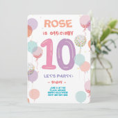 Doppelstellige Feierlichkeiten Einladung (Stehend Vorderseite)