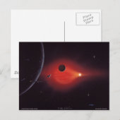 Doppelsternzivilisation Postkarte (Vorne/Hinten)