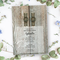 Doppelstocktüren Country Baby Dusche