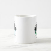 „Doppelt Ärger, doppelt Spaß.“ Kaffeetasse (Mittel)