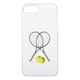 Doppelt-Tennis-Sport-Thema iPhone 8/7 Hülle