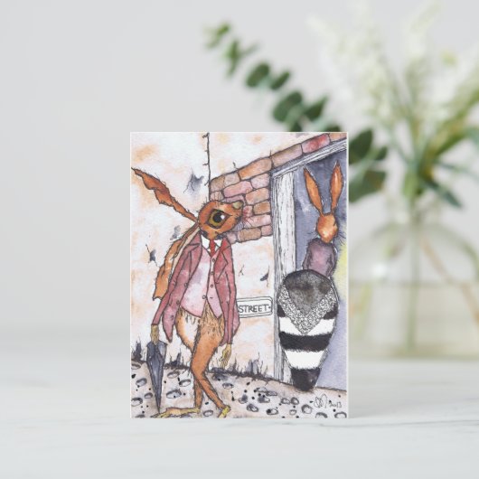 DOPPELTAT POSTKARTE (Stehend Vorderseite)