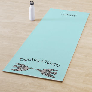 Doppeltaube Blue Yoga Mat Yogamatte