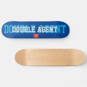 DOPPELTE AGENT-Skateboard Skateboard (Horizontal)