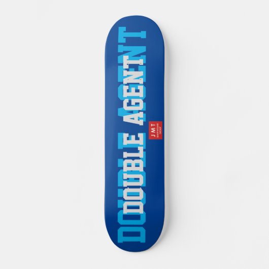 DOPPELTE AGENT-Skateboard Skateboard (Vorderseite)