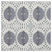 Doppelte Ansicht des Pfaus Stoff (Muster)