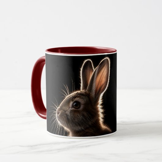Doppelte Antennen Tasse (Vorderseite Links)