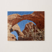 Doppelte Arche im Nationalpark Arches Puzzle (Horizontal)